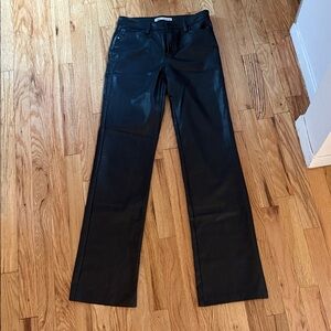 Zara Faux Leather Pants
